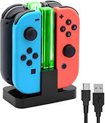 Normalmente no se usa mucho, pero debe estar disponible para que el dock funcione. Amazon Com Base De Carga Para Nintendo Switch Joy Con Estacion De Carga Para Nintendo Switch Con Un Cable De Carga Usb Tipo C Negro Electronics