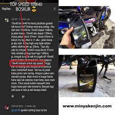 Komen dan feedback yang berguna amat2 dialukan. Minyak Hitam Motosikal Terbaik Untuk Honda Rs150 Yamaha Y15zr