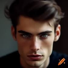 realistic headshot of Samuel Dempsey, a young adult Boston man