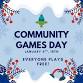 Community Games Day event image