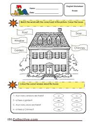 Parts Of The House Worksheets Teaching English Classroom