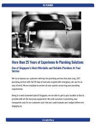 Is one of the top plumbing contractors in garland, tx. Licensed Plumber In Singapore Pages 1 11 Flip Pdf Download Fliphtml5