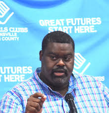 Wade Family Gymnasium nearly compete at Boys and Girls Club