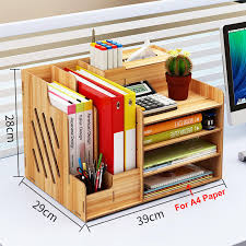 Sold and shipped by eforcity. Desktop Organiser Wooden Storage Box Drawer Desk Stationery Pencil Holder Us Household Supplies Cleaning Home Organization