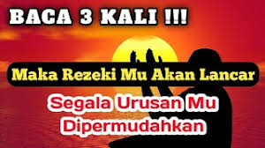 Ya allah, ampunilah aku, kasihanilah aku, berilah petunjuk padaku, selamatkanlah aku (dari berbagai penyakit), dan berikanlah rezeki kepadaku. Doa Dimudahkan Rezeki Dan Dipermudahkan Segala Urusan Tentang Guru Youtube