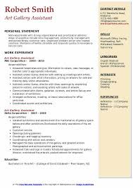 We did not find results for: Art Gallery Assistant Resume Samples Qwikresume
