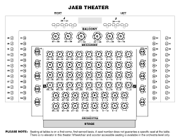 Theaters Seating Charts