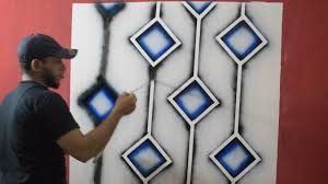طريقة رائعة لعمل ديكور حائط ثري دي مودرن حديث اصنعها بنفسك Inexpensive Diy Modern Wall Design Youtube Modern Diy Wall Design 3d Wall