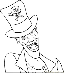 Make a coloring book with man male for one click. The Shadow Man Coloring Page For Kids Free The Princess And The Frog Printable Coloring Pages Online For Kids Coloringpages101 Com Coloring Pages For Kids