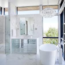 Bathroom vanities give you plenty of scope to create an atmosphere that you desire, that make you feel good, relaxed, as track lighting with its simple styling gives your vanity area a contemporary look. Bathroom Lighting Design Ideas Hgtv