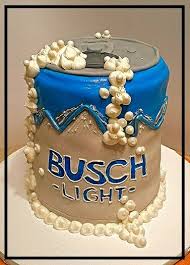 Busch Light Beer Can Cake Jen S Cakes And Cupcakes Farnam Nebraska Like Us On Facebook Beer Cake Cake Beer Can Cakes