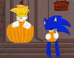 Maybe you would like to learn more about one of these? Collab Pumpkin Carving With Sonic And Tails By Peaceloveandcookies1 On Deviantart
