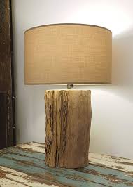 Rustic Wood Table Lamp Table Lamp Wood Table Lamps For Bedroom Wooden Desk Lamp
