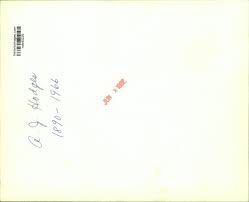 1982 Press Photo A.J. Hodges, 1890-1966