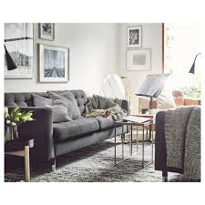 Ikea Us Furniture And Home Furnishings Grey Sofa Living Room Ikea Living Room Furniture Landskrona Sofa