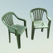 Children stackable plastic nursery outdoor. Tomasz Tkaczyk Plastic Garden Chair Green 3 Versions