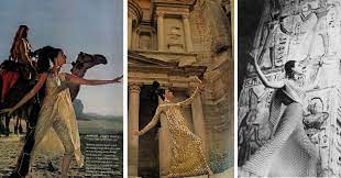 The Middle East In Vogue Part Ii Ancient Egyptian Temple Egypt Egyptian Goddess