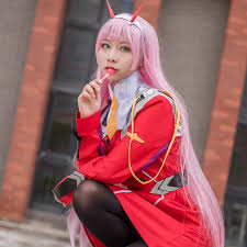 Check spelling or type a new query. Halloween Costumes Anime Darling In The Franxx Code 002 Zero Two Cosplay Costume School Uniform Full Set Dress Wig Stocking Aliexpress