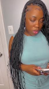 Boho Braids 😍🐐 #mediumknotless #ncbraiders #919braids #bohobraids  #jaydawayda