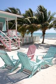 Baby Blue And Pink Deck Chairs The Perfect Accessory For A Pastel Beach Hut Click Here To Shop Beachwear By Mat Beach Cottages Beach Living South Beach Guide