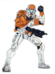 Rc 1138 By Spartan 055 Star Wars Drawings Star Wars Art Star Wars Artwork