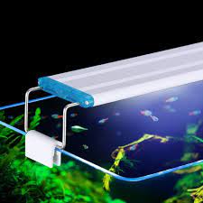 Super Slim Leds Aquarium Lighting Aquatic Plant Light 18 75cm Extensible Waterproof Clip On Lamp For Fish Tank In 2021 Aquarium Lighting Fish Tank Plants Fish Tank Lights