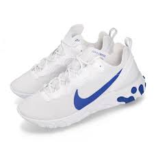 details about nike react element 55 se su19 white game royal blue men running shoes bq6167 100