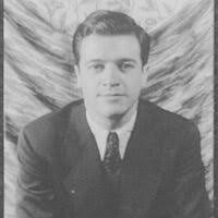 Portrait of Ken Priestley, taken January 26, 1966. Morgue 1966-2 (P-1)  [Photographer: Donald Cooksey]