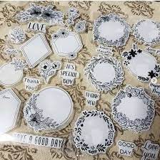 ダイソーで話題 文具好きが飛びつくスタンプステッカー たまひよ ダイソー ステッカー ベーカリーデザイン