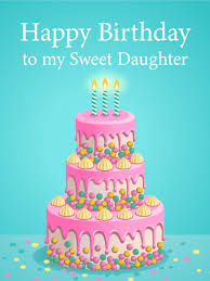 Check spelling or type a new query. Perfect Cake Happy Birthday Card For Daughter Birthday Greeting Cards By Davia