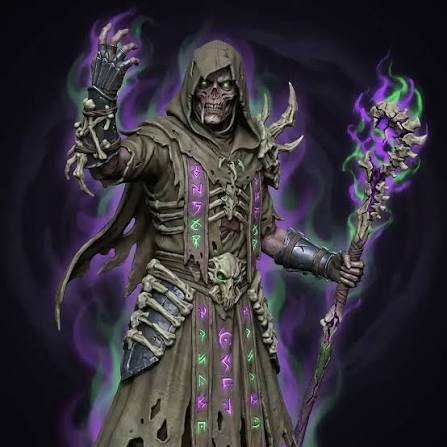 🪄 NECROMANCER・ STL File for 3D printing・Cults