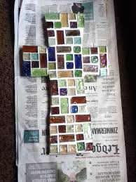 Easy Diy Craft Mosaic Just Purchase Wooden Cross Mosaic Tiles And Mortar From Any Hobby Lobby Fun Craft For Eve Cross Crafts Mosaic Tiles Crafts Mosaic Diy