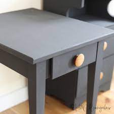 If working in a garage be sure to sweep or blow all dirt and debris out of the area you will be working in. How To Paint Wood Furniture Without Sanding H2obungalow