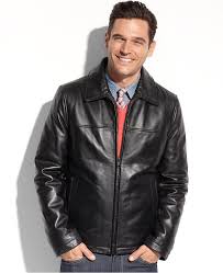 Macy S Tommy Hilfiger Jacket Smooth Lamb Leather Jacket Leather Jacket Tommy Hilfiger Jackets Lamb Leather Jacket
