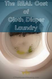 The Real Cost Of Cloth Diaper Laundry Themonarchmommy