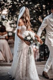 Boho Luxe Wedding Mallorca Finca Commasema Lace Beach Wedding Dress Summer Wedding Dress Beach Wedding Dresses