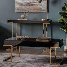 48 long coffee table modern antique brass welds gold gray iron mirror. Delray Black Mirrored Coffee Table Black And Gold Coffee Table Black Mirror Coffee Table
