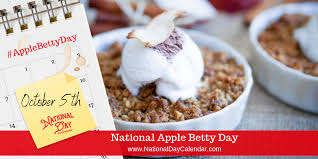 National Apple Betty Day October 5 National Day Calendar Apple Betty Recipe Favorite Desserts Holiday Recipes