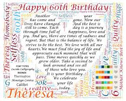 60th Birthday Prayer For Mom 60th Birthday Gifts 60th Birthday Poems 60th Birthday Gifts Birthday Poems