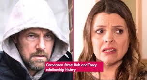 Coronation Street: Complete rundown of Tracy and Rob's relationship history  as Rob tries to flee country