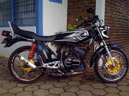 Footstep gantung khusus rx king. 12 Modifikasi Motor Rx King Warna Hitam Ideas Motor Motorcycle Yamaha Motorcycles