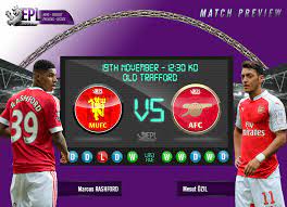 It is a cliche, but this match. Manchester United Vs Arsenal Preview By Team News Stats And Key Men Epl Index Unofficial English Premier League Opinion Stats Podcasts