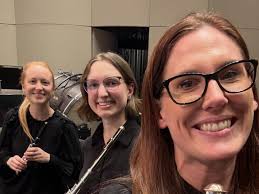 Beautiful playing today from our wonderful undergraduate performance major Ella  Patterson performing her junior recital!!🎶❤️#flute #musicrecitals