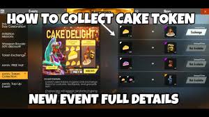 1.free fire 2.ff token kaise milta hai, 3.how to get unlimited ff token, 4. How To Collect Cake Token In Free Fire Free Fire Anniversary Token Collection By Bantai