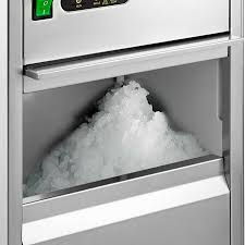 Ice maker , ice maker making machine , ice machine , ice maker machine , biological tank. 55lb Snow Flake Ice Maker Machine Stainless Steel Counter Top Granular Size Econosuperstore