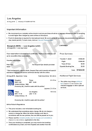 Dummy Ticket Generator Get The Pdf Now And Save Your Time