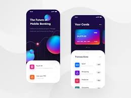 Mobile Banking App Banking App Mobile Banking Business Card App