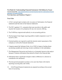 Pin On Test Bank For Understanding Financial Statements 11th Edition By Fraser