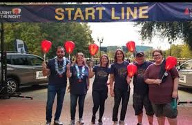 The Orlando And Sono Aventri Offices Participated In The Leukemia Lymphoma Society Lls Light The Night Walk And Raised Ov Night Walking Leukemia Society