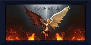 Image result for images heaven and hell